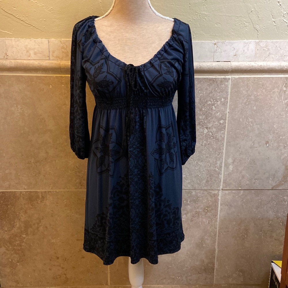 MAX STUDIO 🌻 Peasant Tassel Dress - M